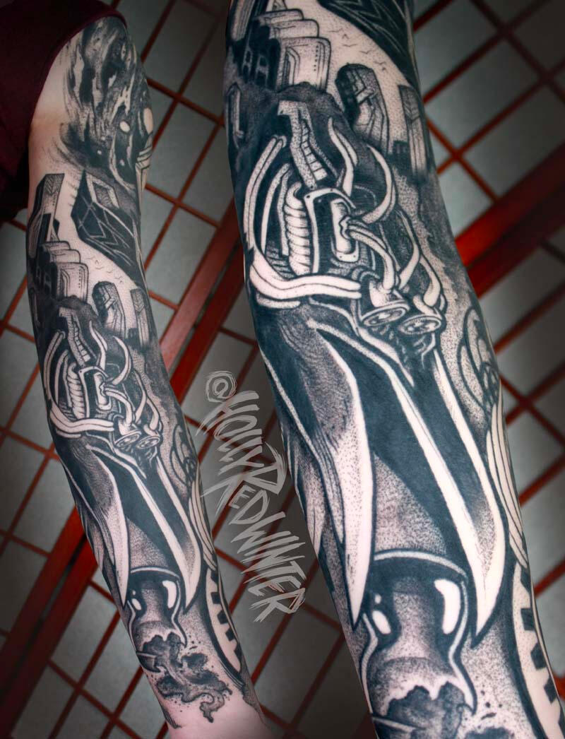 Art Deco Sleeve 2
