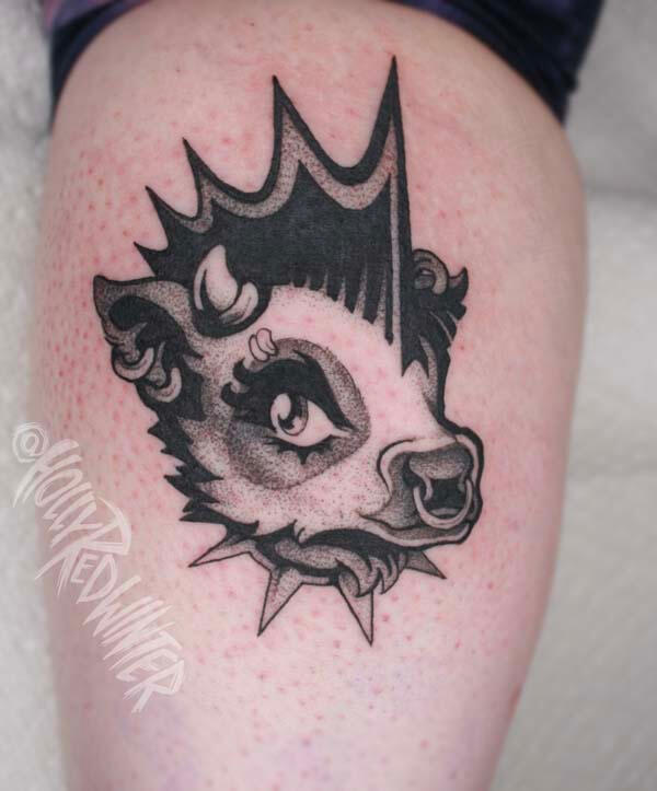 Goth Cow