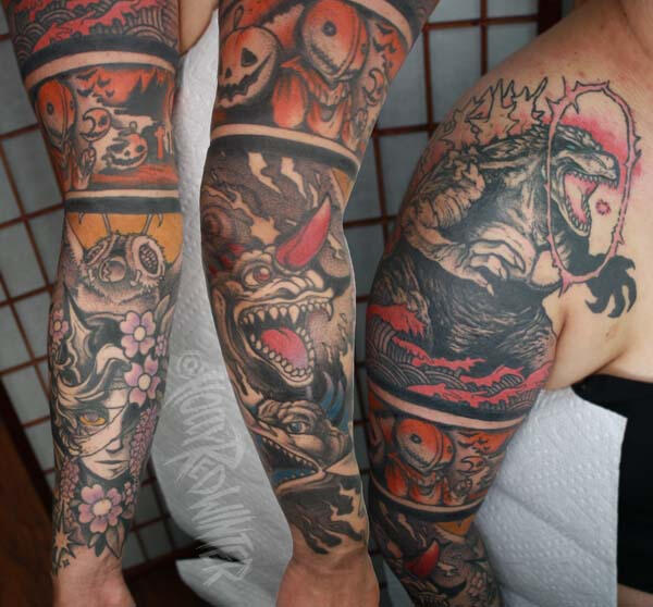 Godzilla Sleeve 3