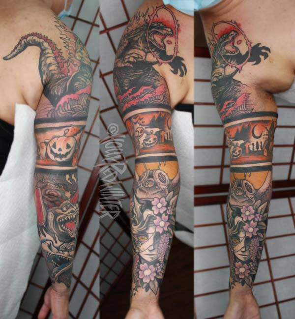Godzilla Sleeve 2